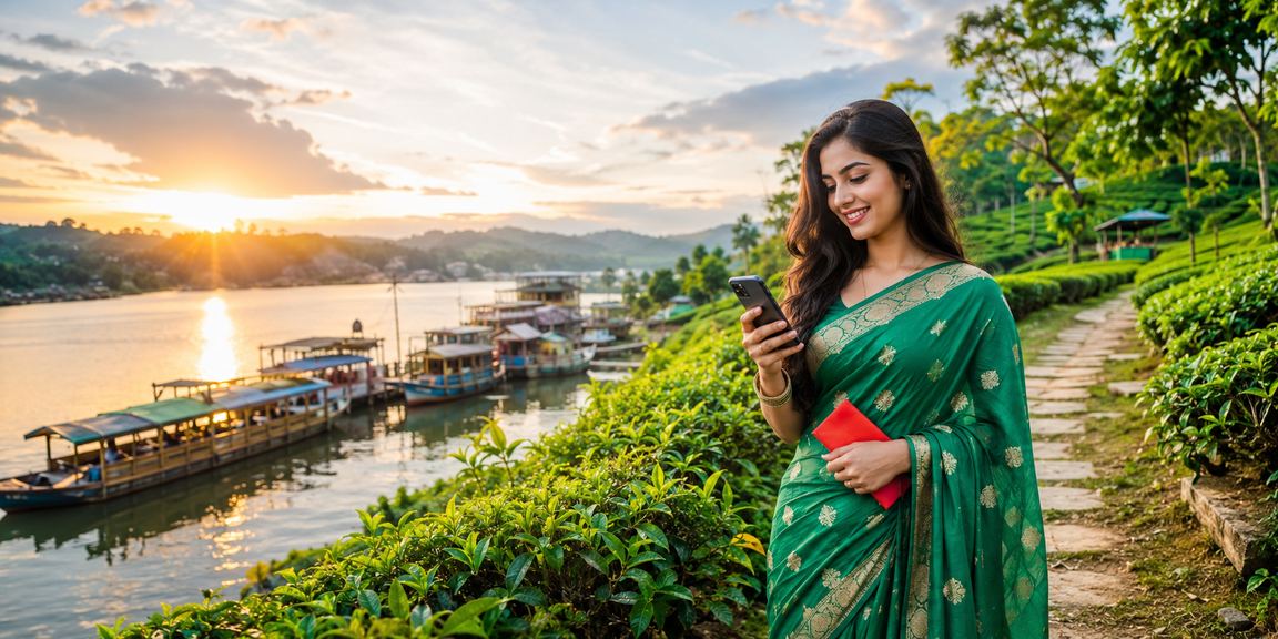 রাঙামাটিতে রেড এনভেলপ বোনাস পাওয়া উপলক্ষে